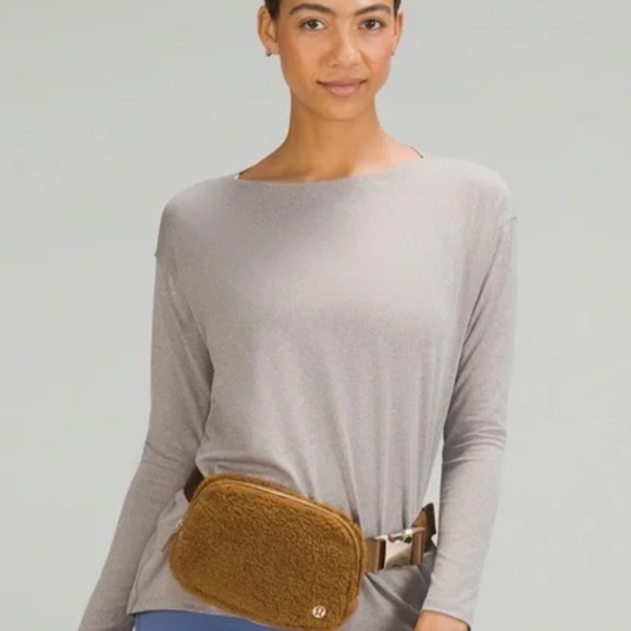 Lululemon Everywhere Fleece Belt Bag “Burnt Caramel” NWOT - Picture 8 of 9